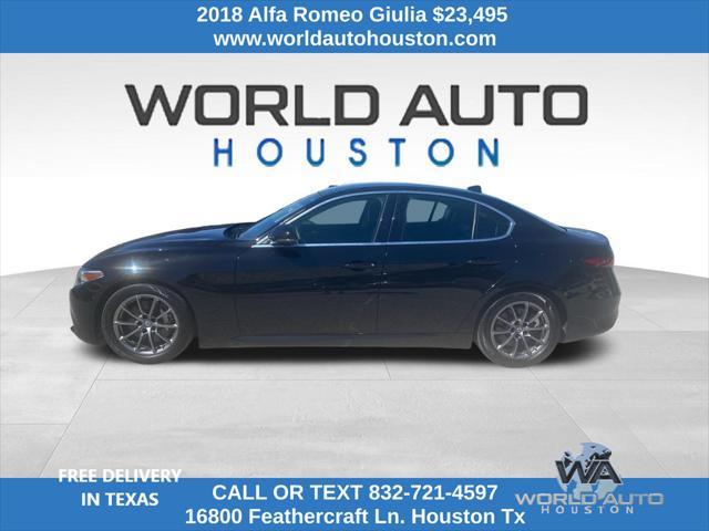 used 2018 Alfa Romeo Giulia car, priced at $23,495