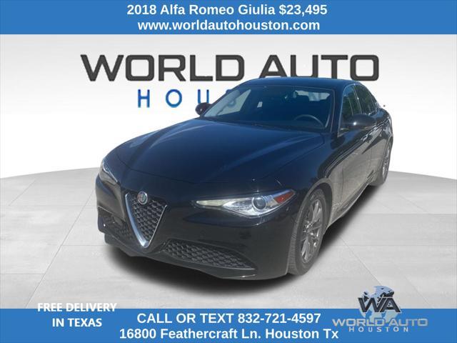 used 2018 Alfa Romeo Giulia car, priced at $23,495