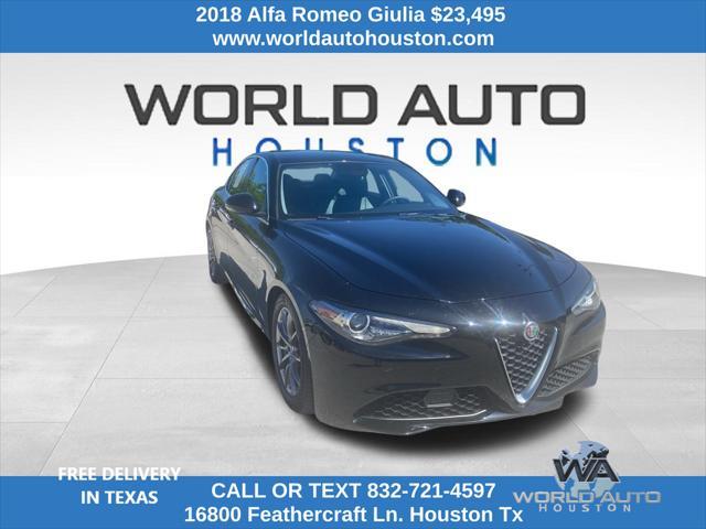 used 2018 Alfa Romeo Giulia car, priced at $23,495