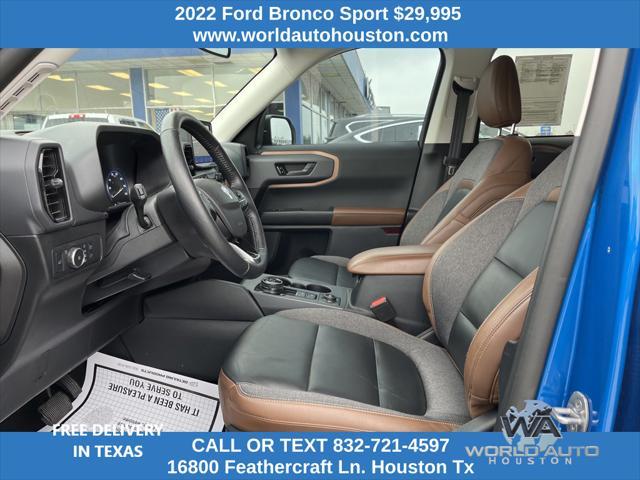 used 2022 Ford Bronco Sport car, priced at $29,995