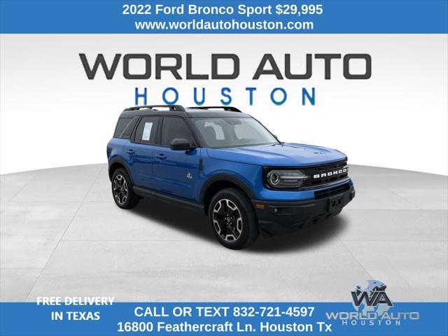 used 2022 Ford Bronco Sport car, priced at $29,995