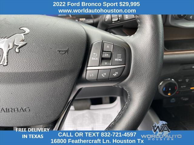 used 2022 Ford Bronco Sport car, priced at $29,995