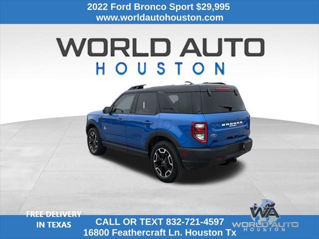 used 2022 Ford Bronco Sport car, priced at $29,995