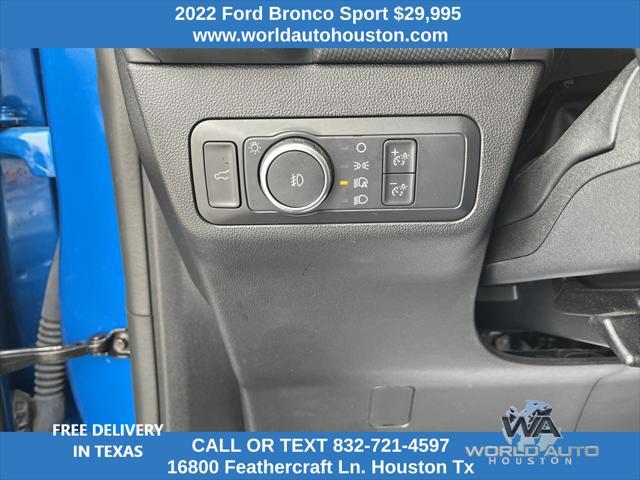 used 2022 Ford Bronco Sport car, priced at $29,995