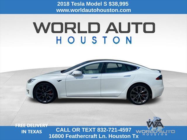 used 2018 Tesla Model S car, priced at $38,995