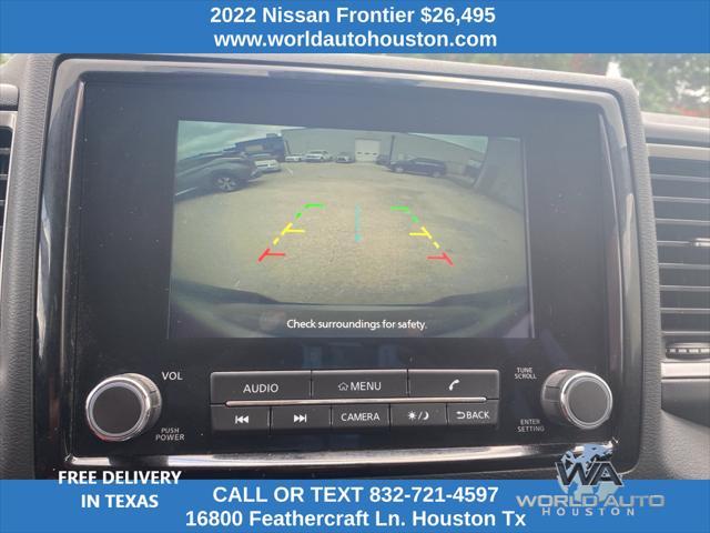 used 2022 Nissan Frontier car, priced at $26,495