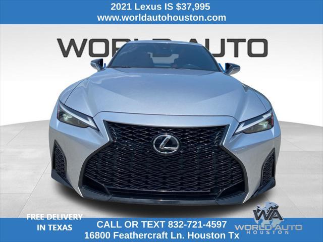 used 2021 Lexus IS 350 car, priced at $37,995