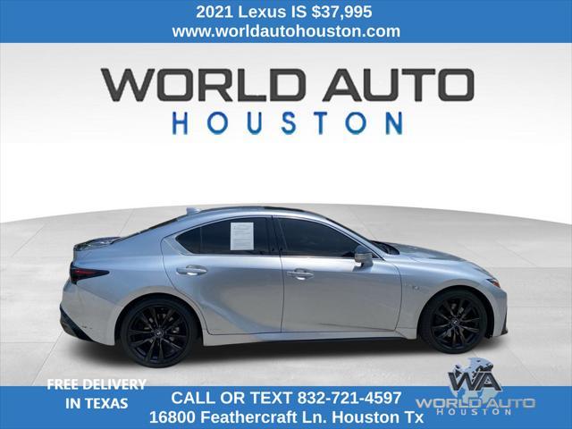 used 2021 Lexus IS 350 car, priced at $37,995