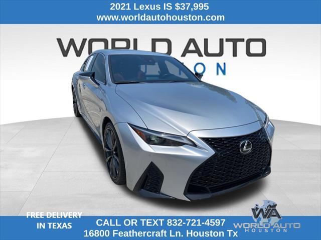 used 2021 Lexus IS 350 car, priced at $37,995