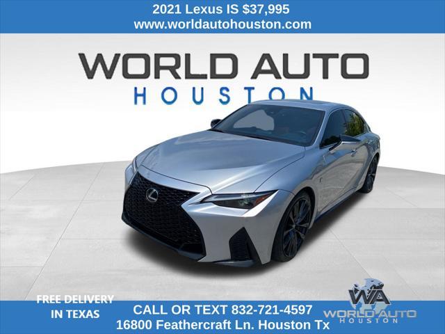 used 2021 Lexus IS 350 car, priced at $37,995