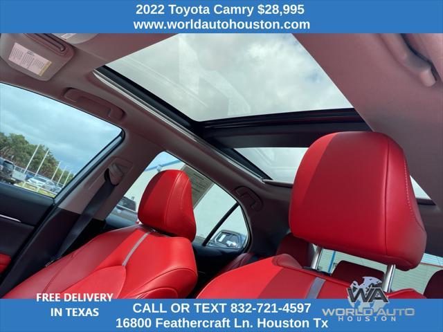 used 2022 Toyota Camry car, priced at $28,995