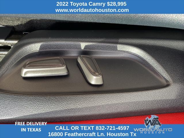 used 2022 Toyota Camry car, priced at $28,995