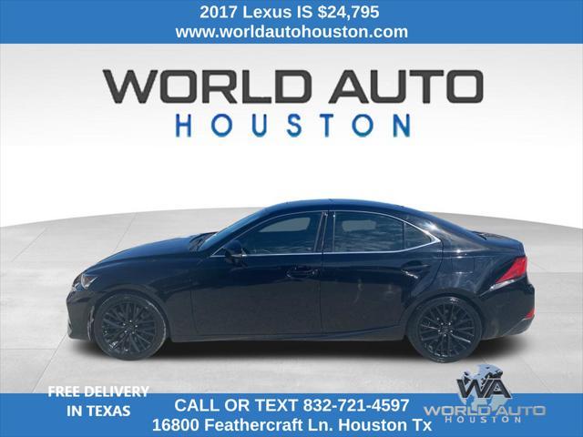 used 2017 Lexus IS 200t car, priced at $24,795