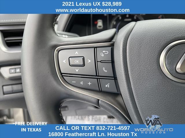 used 2021 Lexus UX 200 car, priced at $28,989
