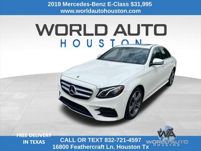 used 2019 Mercedes-Benz E-Class car, priced at $31,995