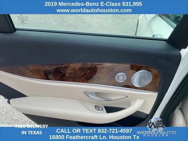 used 2019 Mercedes-Benz E-Class car, priced at $31,995