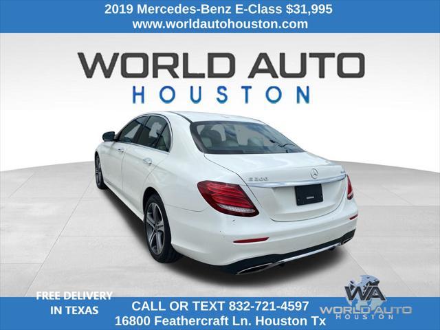 used 2019 Mercedes-Benz E-Class car, priced at $31,995