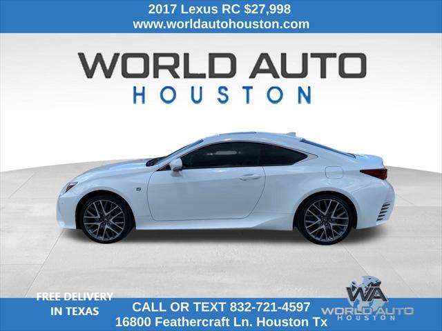 used 2017 Lexus RC 350 car, priced at $27,998