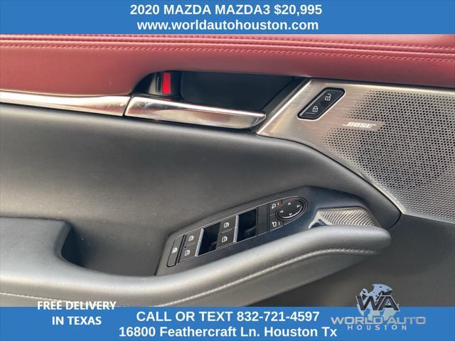 used 2020 Mazda Mazda3 car, priced at $20,995