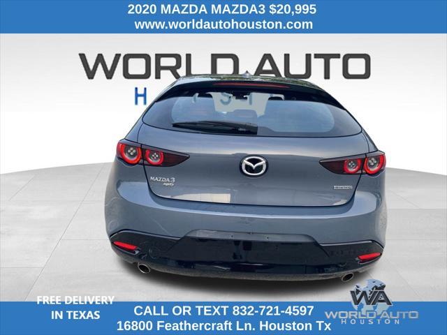 used 2020 Mazda Mazda3 car, priced at $20,995