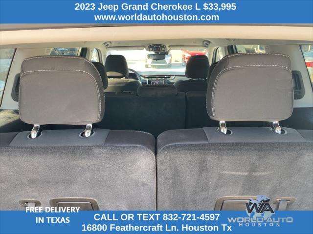 used 2023 Jeep Grand Cherokee L car, priced at $33,995