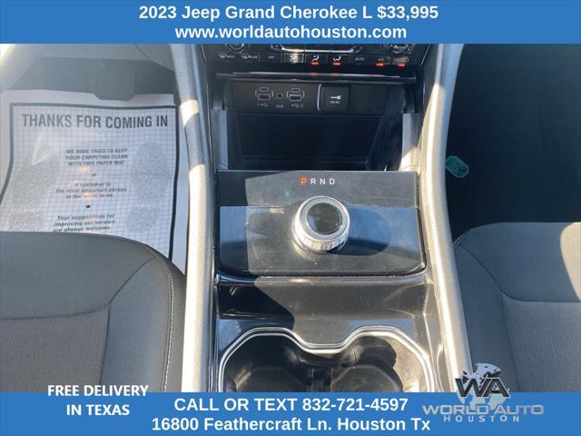 used 2023 Jeep Grand Cherokee L car, priced at $33,995