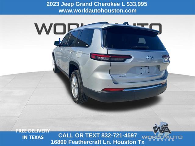 used 2023 Jeep Grand Cherokee L car, priced at $33,995