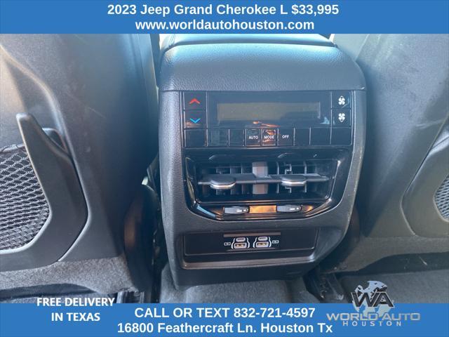 used 2023 Jeep Grand Cherokee L car, priced at $33,995