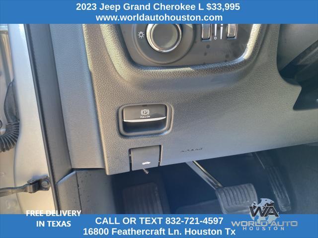 used 2023 Jeep Grand Cherokee L car, priced at $33,995