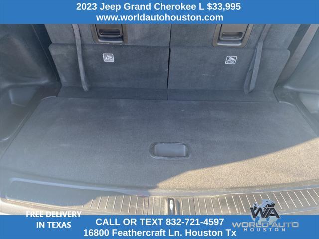 used 2023 Jeep Grand Cherokee L car, priced at $33,995