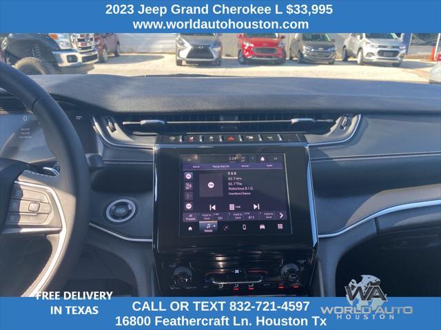 used 2023 Jeep Grand Cherokee L car, priced at $33,995