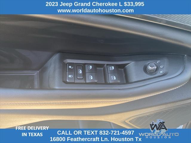 used 2023 Jeep Grand Cherokee L car, priced at $33,995