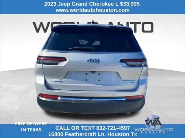 used 2023 Jeep Grand Cherokee L car, priced at $33,995