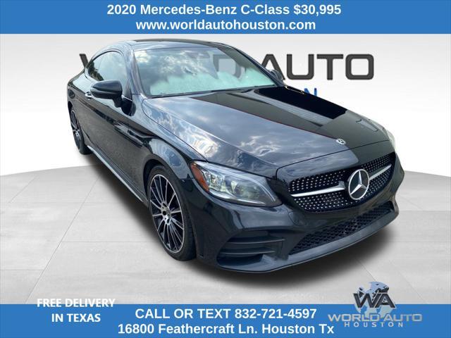 used 2020 Mercedes-Benz C-Class car, priced at $30,995