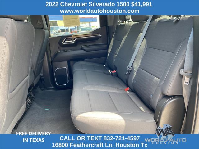 used 2022 Chevrolet Silverado 1500 car, priced at $41,991