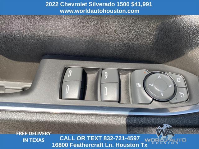 used 2022 Chevrolet Silverado 1500 car, priced at $41,991