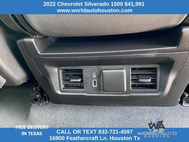 used 2022 Chevrolet Silverado 1500 car, priced at $41,991