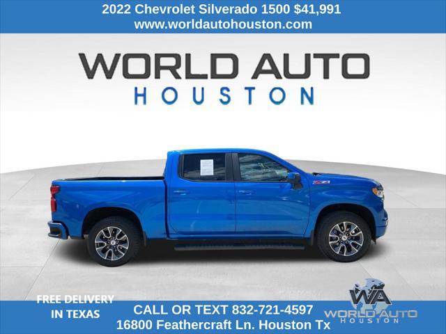 used 2022 Chevrolet Silverado 1500 car, priced at $41,991