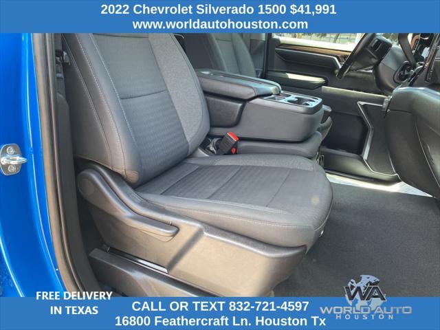 used 2022 Chevrolet Silverado 1500 car, priced at $41,991