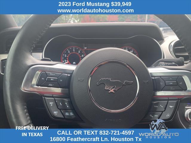 used 2023 Ford Mustang car, priced at $39,949