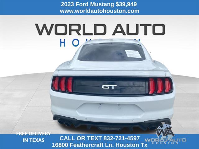 used 2023 Ford Mustang car, priced at $39,949