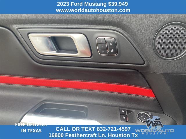 used 2023 Ford Mustang car, priced at $39,949