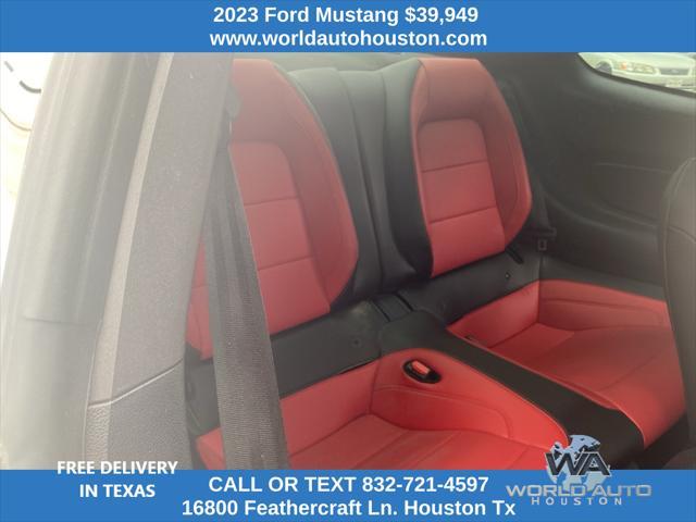 used 2023 Ford Mustang car, priced at $39,949