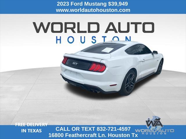 used 2023 Ford Mustang car, priced at $39,949