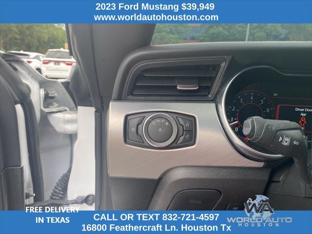 used 2023 Ford Mustang car, priced at $39,949