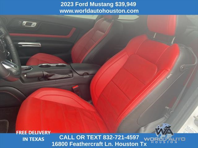 used 2023 Ford Mustang car, priced at $39,949