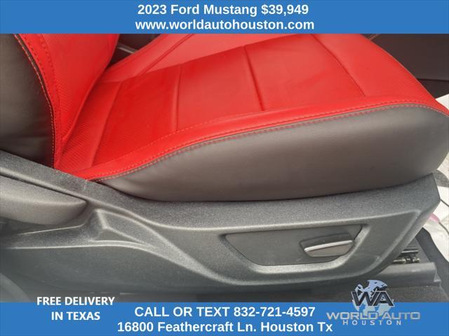 used 2023 Ford Mustang car, priced at $39,949