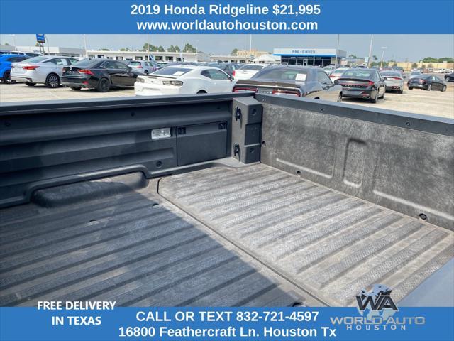 used 2019 Honda Ridgeline car, priced at $21,995