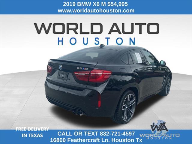 used 2019 BMW X6 M car, priced at $54,995