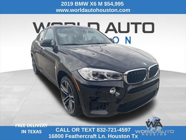 used 2019 BMW X6 M car, priced at $54,995